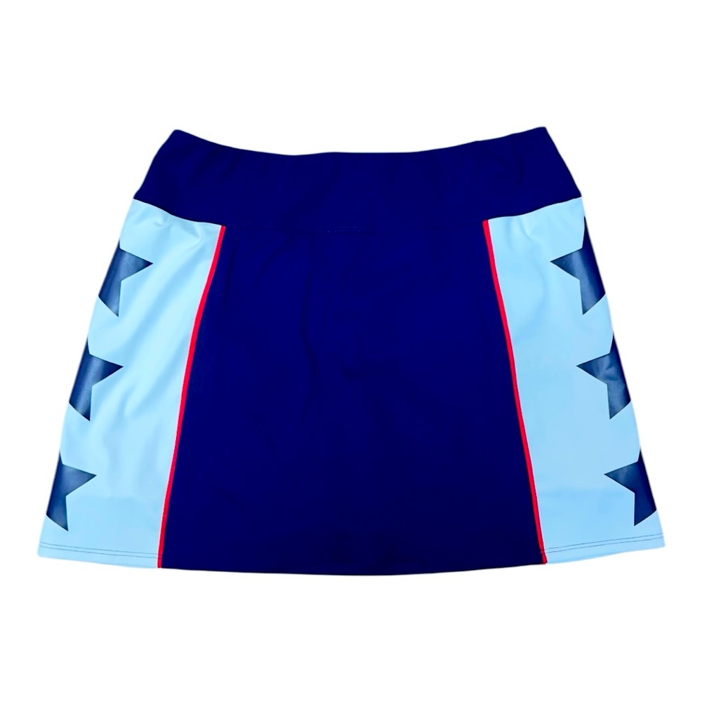 Women's Athletic Shorts in Blue and Light Blue